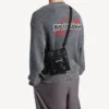 Men’s explorer pouch with strap small in black