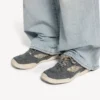 Men’s hamptons denim sneaker in blue/off white