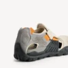 Men’s hike sandal sneaker in grey/beige/orange/black