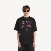 Men’s i<3 u medium fit t-shirt in black