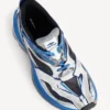 Men’s jet sneaker in white/blue/black