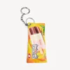 Men’s keychain/charm snack pouch in yellow