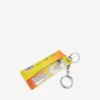 Men’s keychain/charm snack pouch in yellow