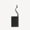 Men’s le city charm/keychain card holder in black