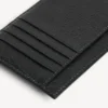Men’s le city charm/keychain card holder in black