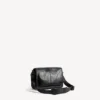 Men’s le city flap messenger bag small in black