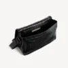 Men’s le city flap messenger bag small in black
