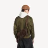 Men’s le city flap messenger bag small in light espresso