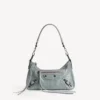Men’s le city moto bag small in blue grey