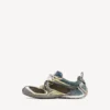 Men’s radar gradient lines sneaker in brown/blue/yellow/grey