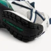 Men’s radar gradient lines sneaker in light grey/green/black