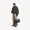 Men’s rodeo handbag large in grey