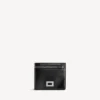 Men’s rodeo square folded wallet in black