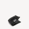 Men’s rodeo square folded wallet in black