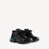Men’s runner led sneaker in black