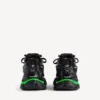 Men’s runner led sneaker in black