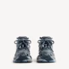 Men’s runner sneaker in grey/navy/light blue