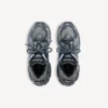 Men’s runner sneaker in grey/navy/light blue