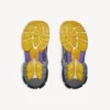 Men’s runner sneaker in purple/orange/grey