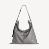 Men’s shopper dust bag crossbody pouch large in grey