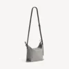 Men’s shopper dust bag crossbody pouch medium in balenciaga grey
