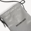 Men’s shopper phone holder in balenciaga grey