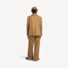 Men’s single-breasted normal fit jacket in camel