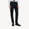Men’s skinny tailored pants in black