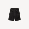 Men’s soccer baggy shorts in black