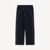 Men’s soccer baggy sweatpants in black