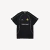 Men’s soccer oversized t-shirt in black