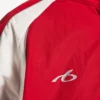 Men’s soccer tracksuit jacket in lipstick red