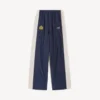 Men’s soccer tracksuit pants in marine blue