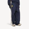 Men’s soccer tracksuit pants in marine blue