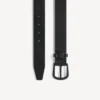 Men’s suit belt in black