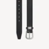 Men’s suit belt in black