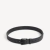 Men’s suit belt in black