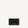 Men’s superbusy long coin and card holder  in black