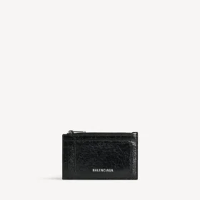 Men’s superbusy long coin and card holder  in black