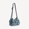 Men’s superbusy messenger bag in vintage blue