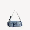 Men’s superbusy sling bag small in blue