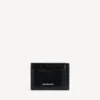 Men’s superbusy vertical bifold wallet in black