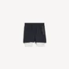 Men’s techwear shorts in navy/white