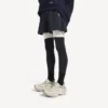 Men’s techwear shorts in navy/white