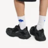 Men’s triple s.2 sneaker in black/dark grey