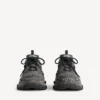 Men’s triple s canvas sneaker in black
