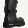 Men’s venom lace-up bootie in black