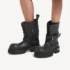 Men’s venom lace-up bootie in black