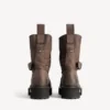 Men’s venom lace-up bootie in brown
