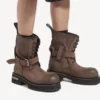 Men’s venom lace-up bootie in brown